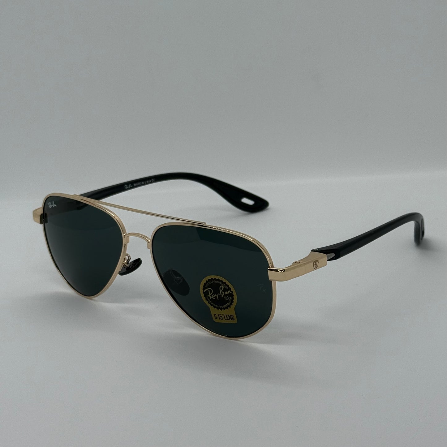 R-B Sunglasses oval __010__RAY-VEN–G15 Unisex