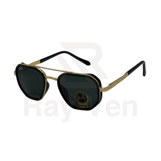 Ray-Ven | Hexagonal Style Sunglasses اطار معدني فخم Classic Mood