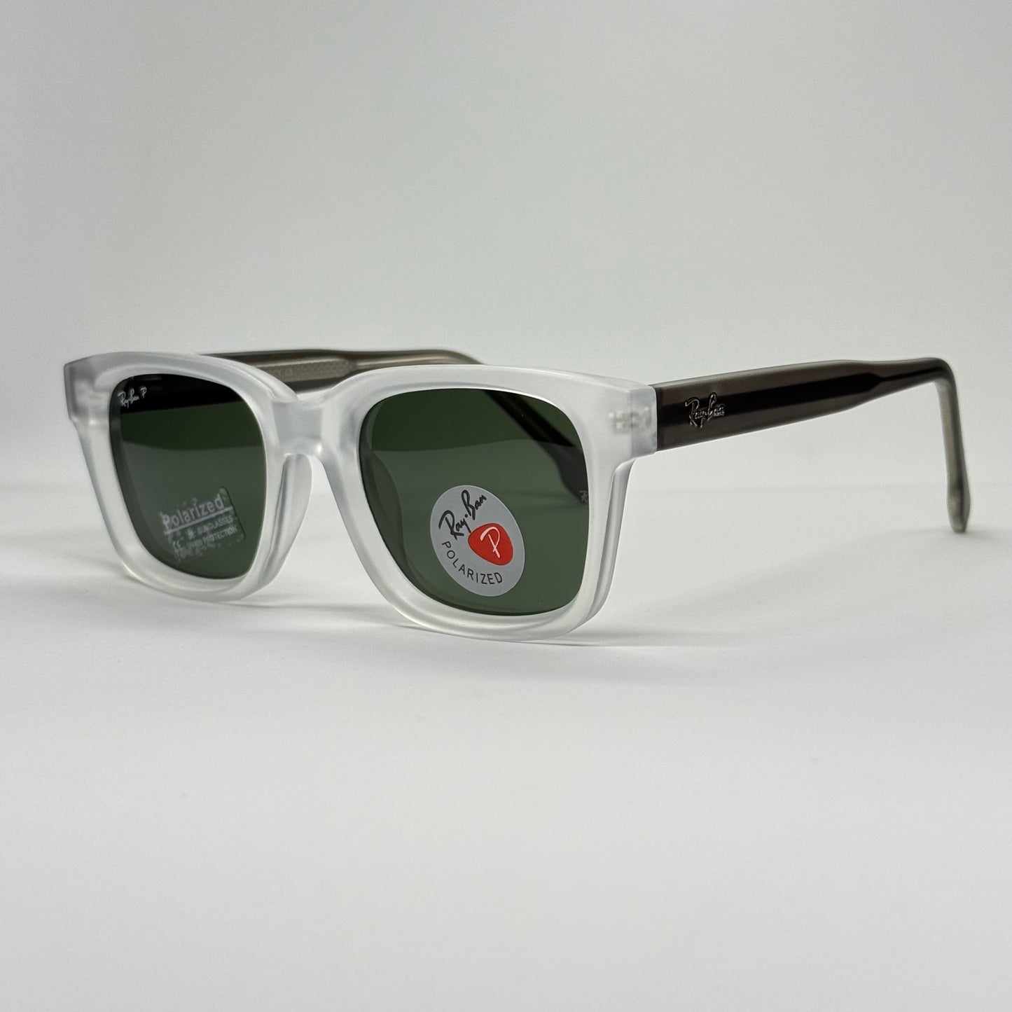 Polarized Wayfarer Classic - نظارة شمسية واي فيرر فاخرة |43| عدسات مستقطبة | إطار أسيتات بمفصلات سوستة