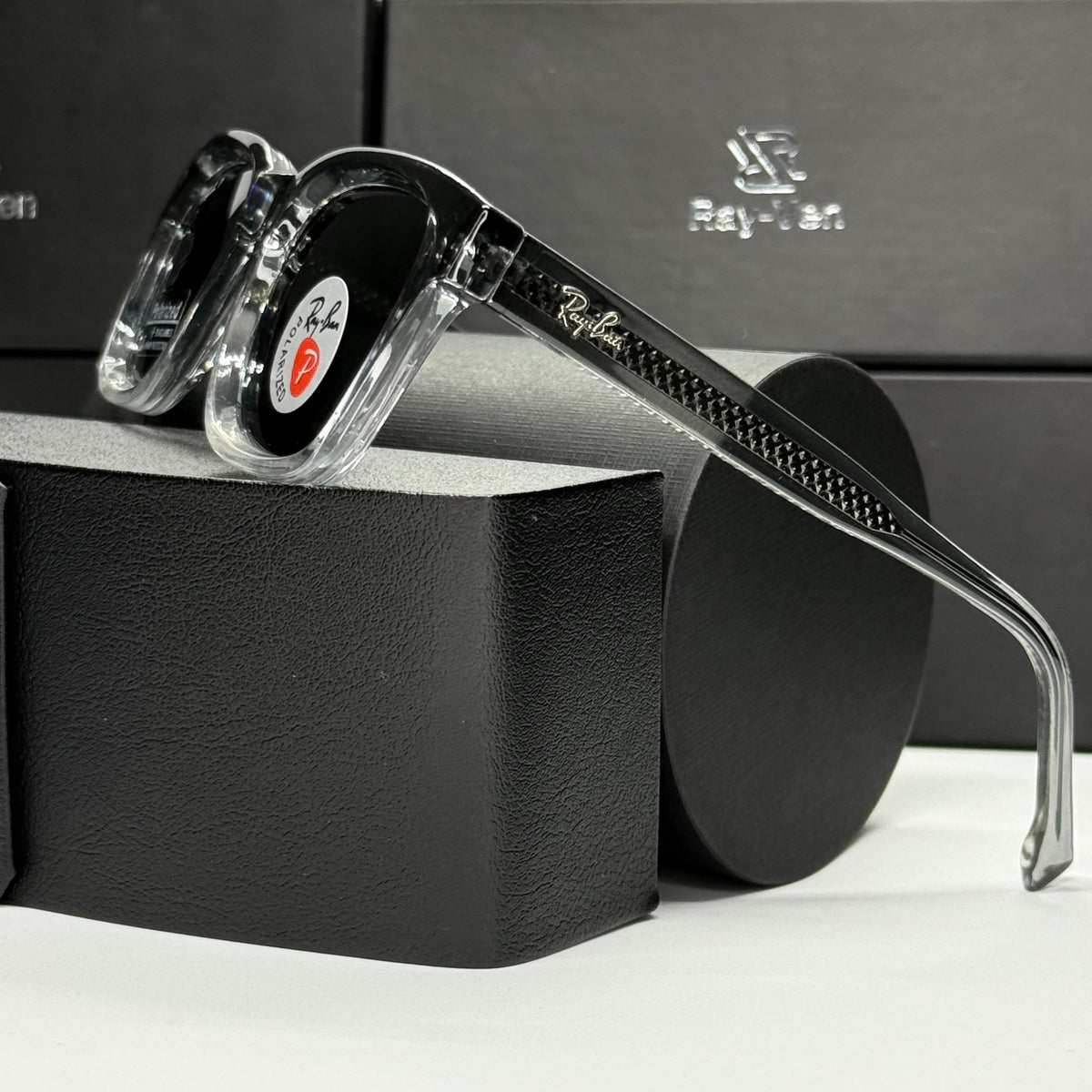 Polarized Wayfarer Classic - نظارة شمسية واي فيرر فاخرة |43| عدسات مستقطبة | إطار أسيتات بمفصلات سوستة