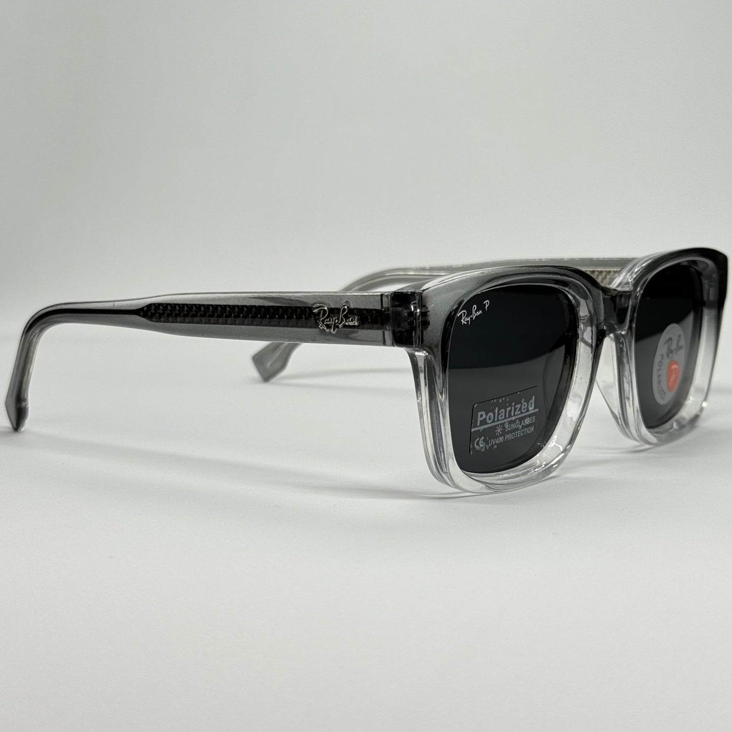 Polarized Wayfarer Classic - نظارة شمسية واي فيرر فاخرة |43| عدسات مستقطبة | إطار أسيتات بمفصلات سوستة