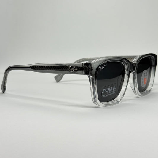 Polarized Wayfarer Classic - نظارة شمسية واي فيرر فاخرة |43| عدسات مستقطبة | إطار أسيتات بمفصلات سوستة