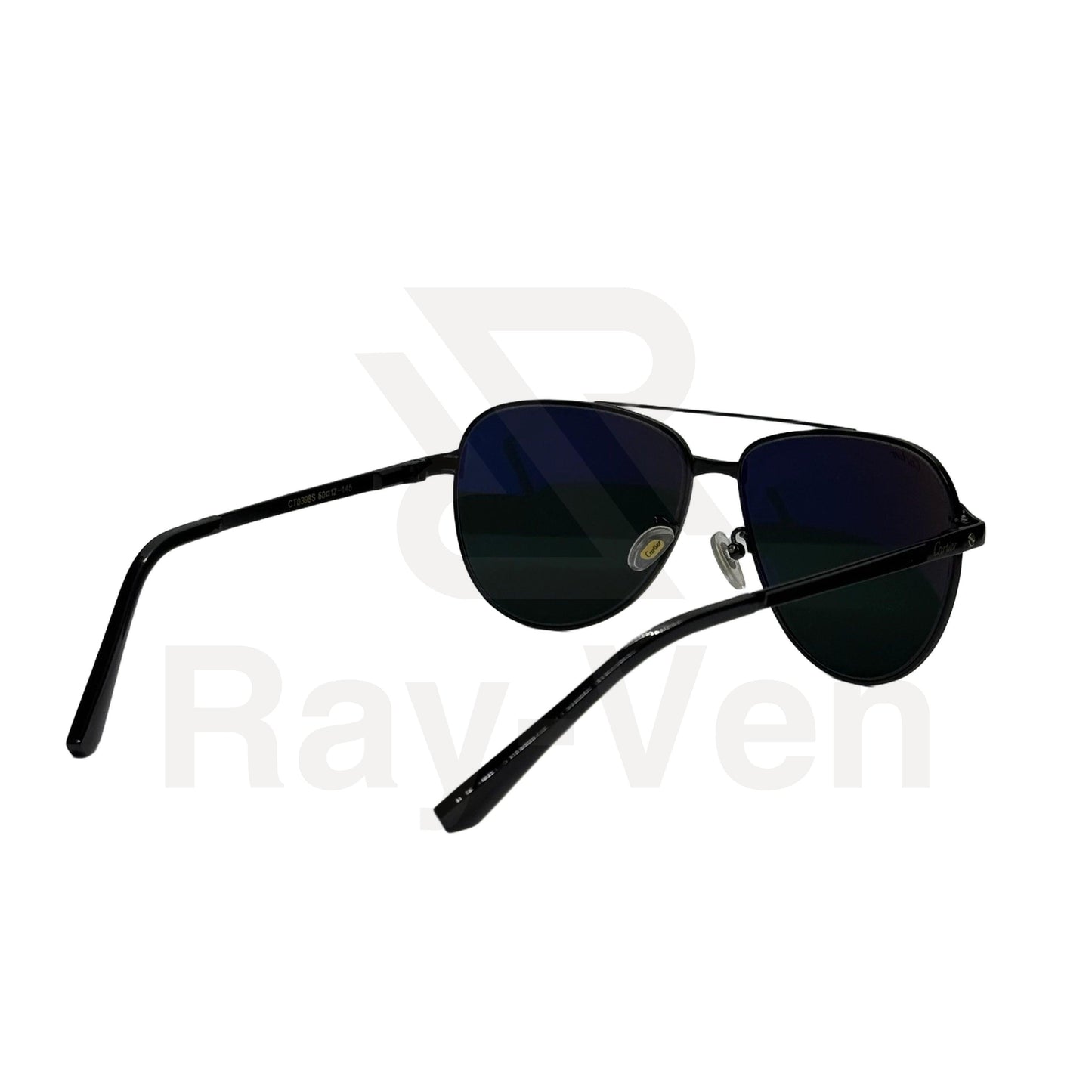 Premium, Luxury Feel | نظارة شمسية أفيتور إطار معدني ذهبي - عدسات UV400 مضادة للانعكاس