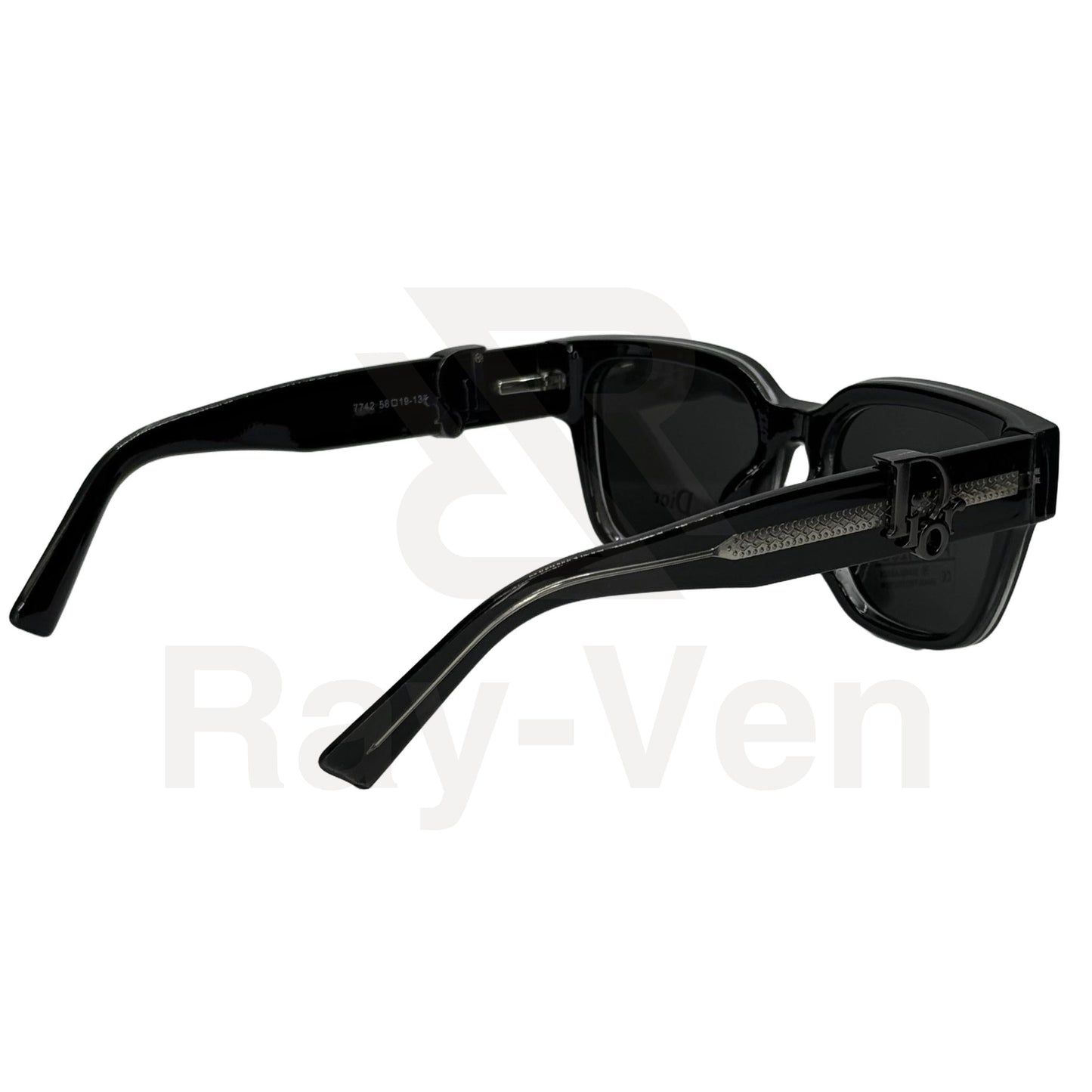 Polarized Acetate Elite | نظارة شمسية مربع فاخرة - عدسات مستقطبة UV400 - إطار أسيتات متين