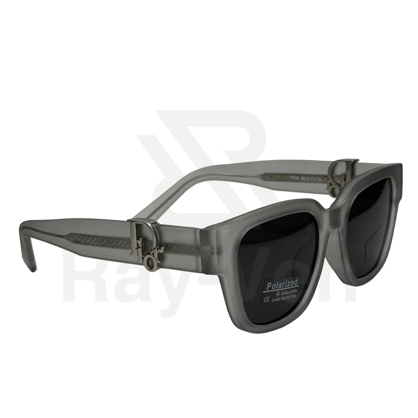 Polarized Acetate Elite | نظارة شمسية مربع فاخرة - عدسات مستقطبة UV400 - إطار أسيتات متين