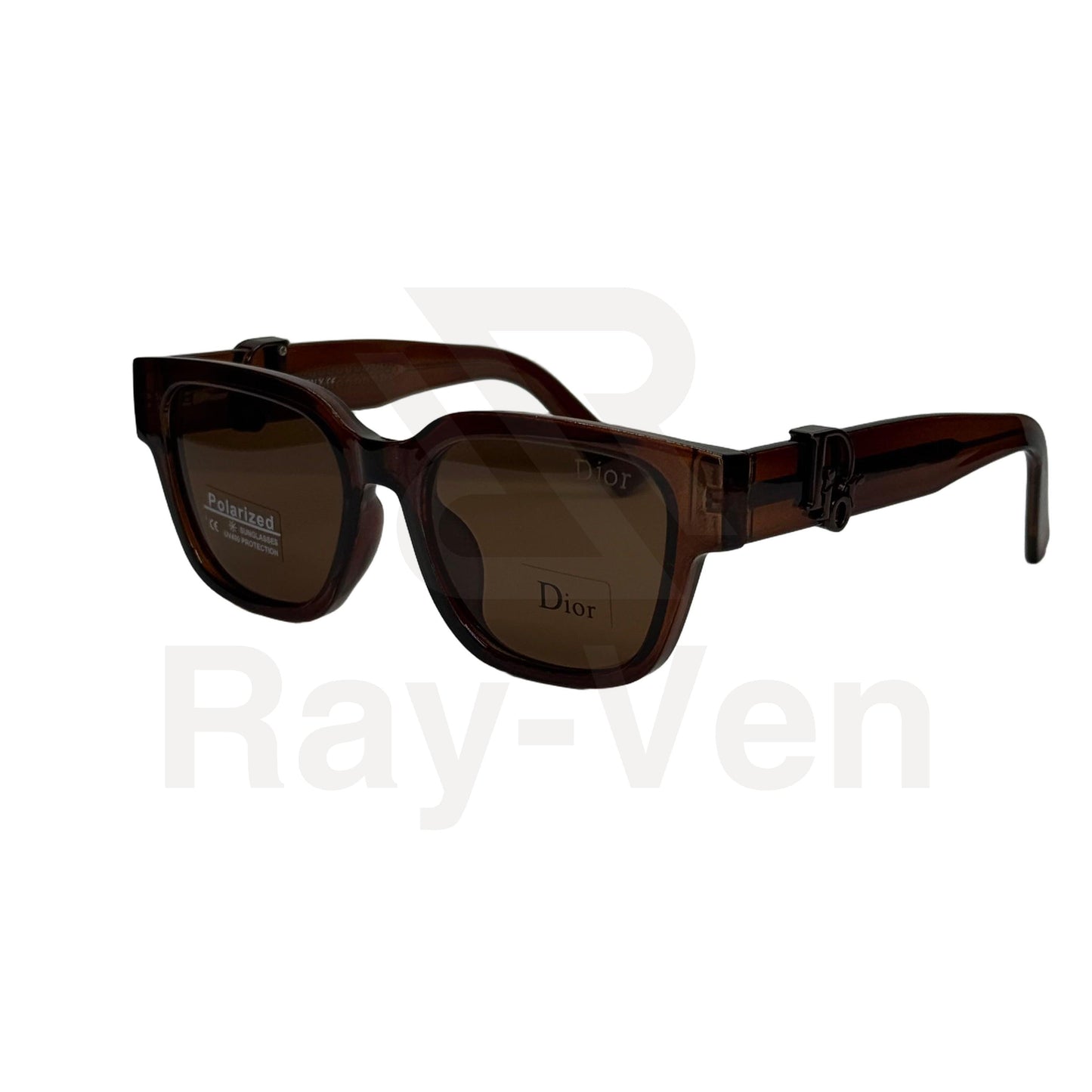 Polarized Acetate Elite | نظارة شمسية مربع فاخرة - عدسات مستقطبة UV400 - إطار أسيتات متين