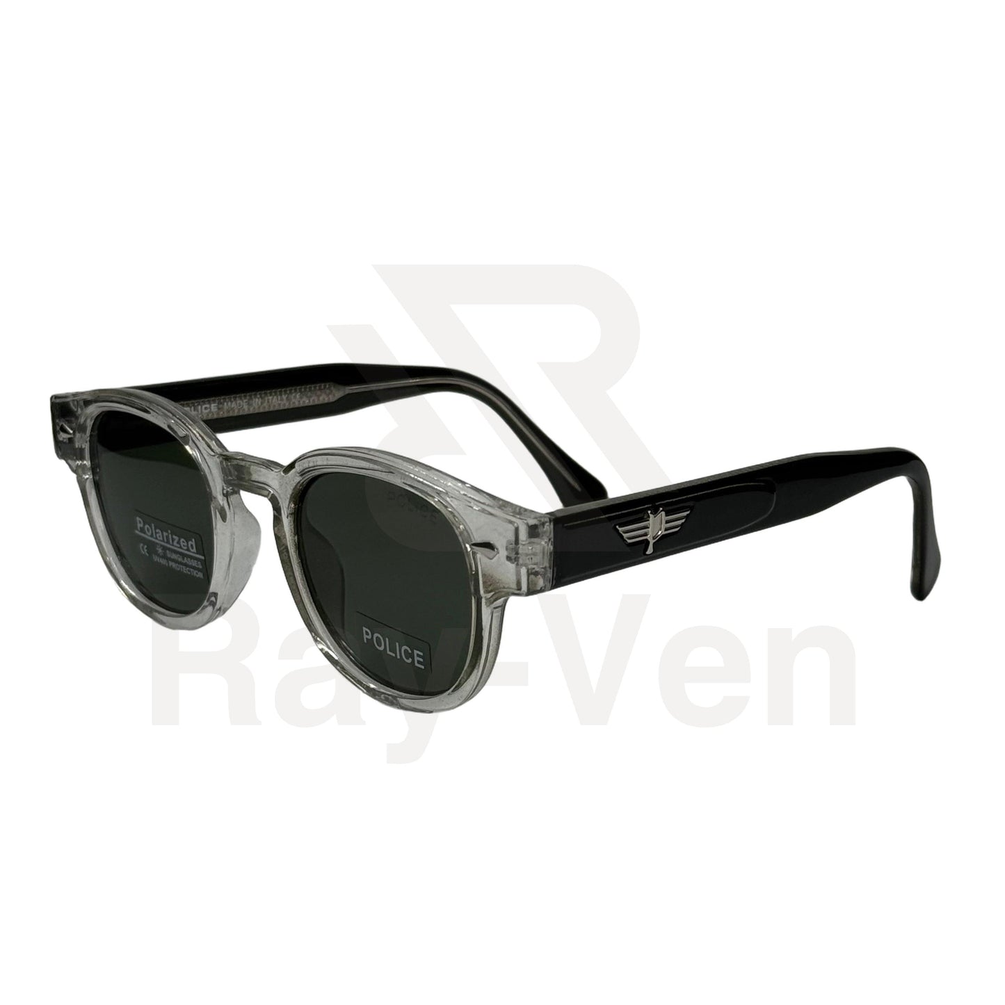 Polarized Classic Legend | نظارة شمسية كلاسيكية فاخرة - عدسات مستقطبة UV400 - إطار أسيتات بمفصلات مميزة