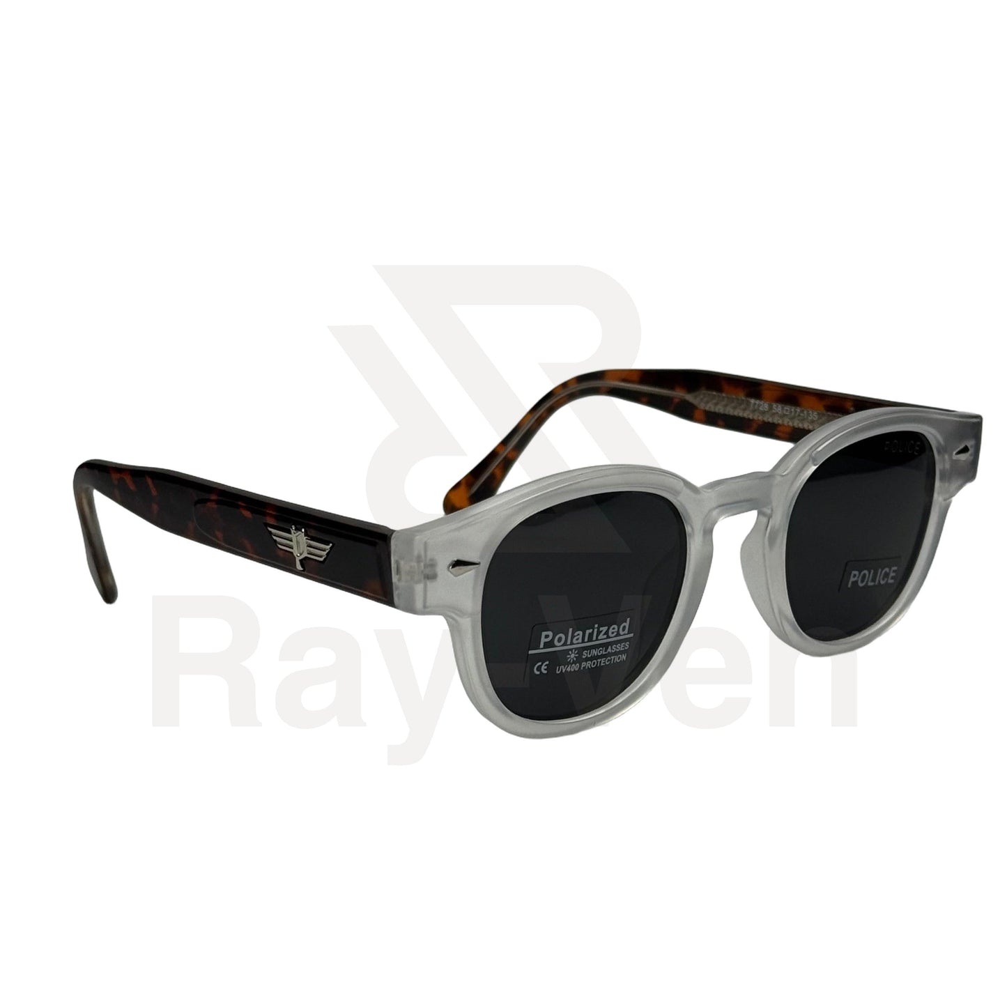 Polarized Classic Legend | نظارة شمسية كلاسيكية فاخرة - عدسات مستقطبة UV400 - إطار أسيتات بمفصلات مميزة