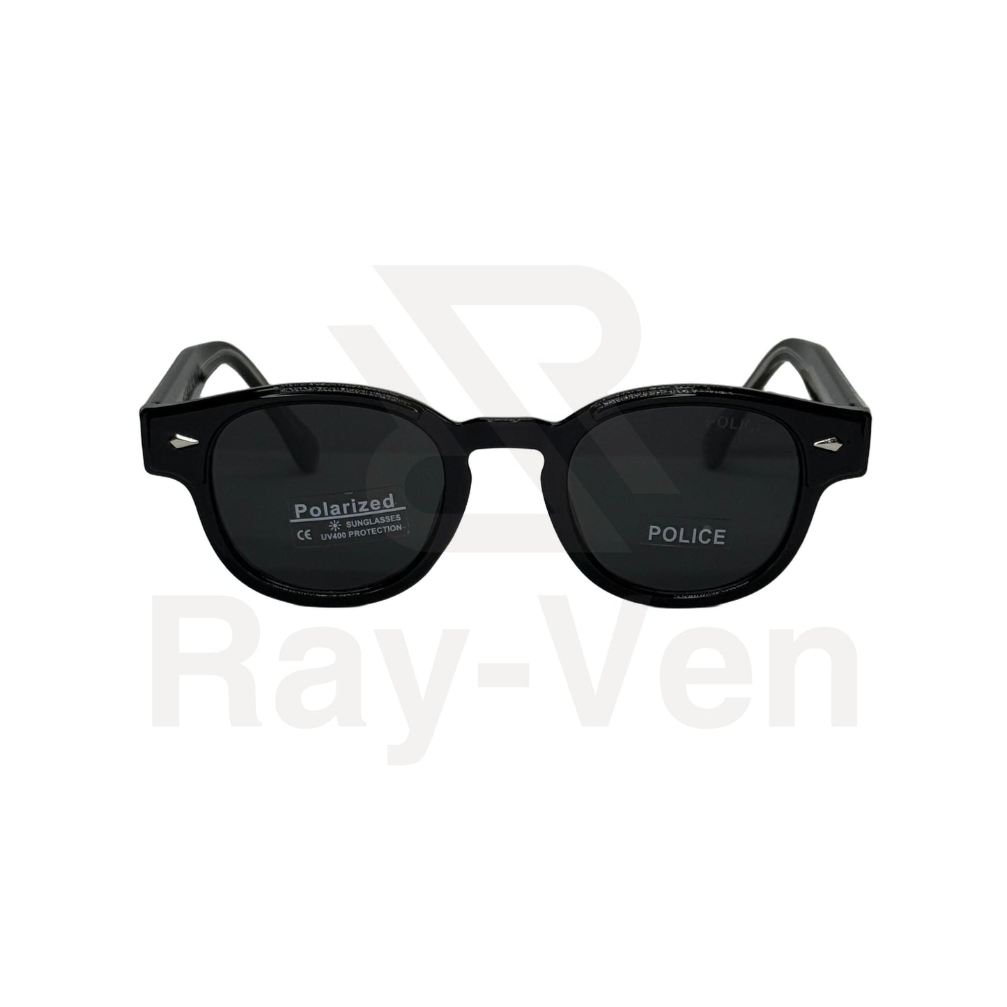 Polarized Classic Legend | نظارة شمسية كلاسيكية فاخرة - عدسات مستقطبة UV400 - إطار أسيتات بمفصلات مميزة