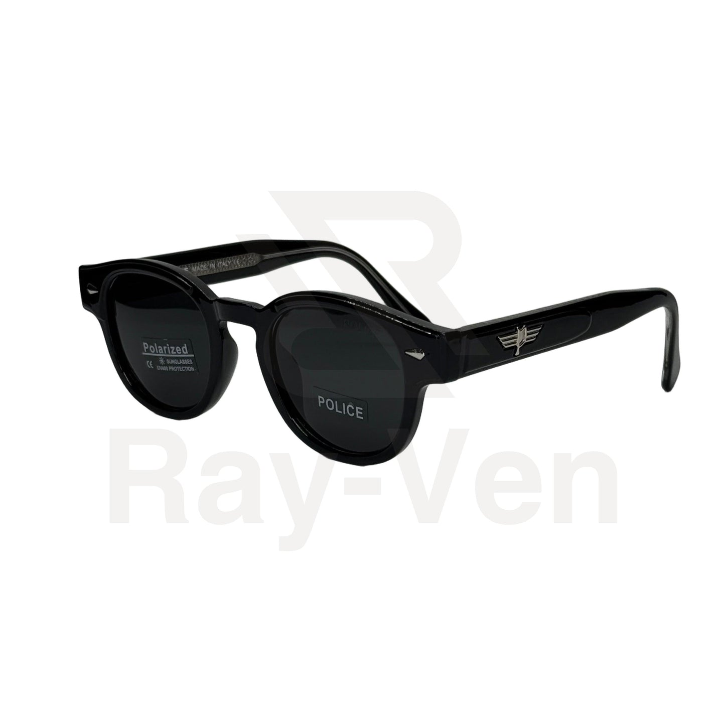 Polarized Classic Legend | نظارة شمسية كلاسيكية فاخرة - عدسات مستقطبة UV400 - إطار أسيتات بمفصلات مميزة