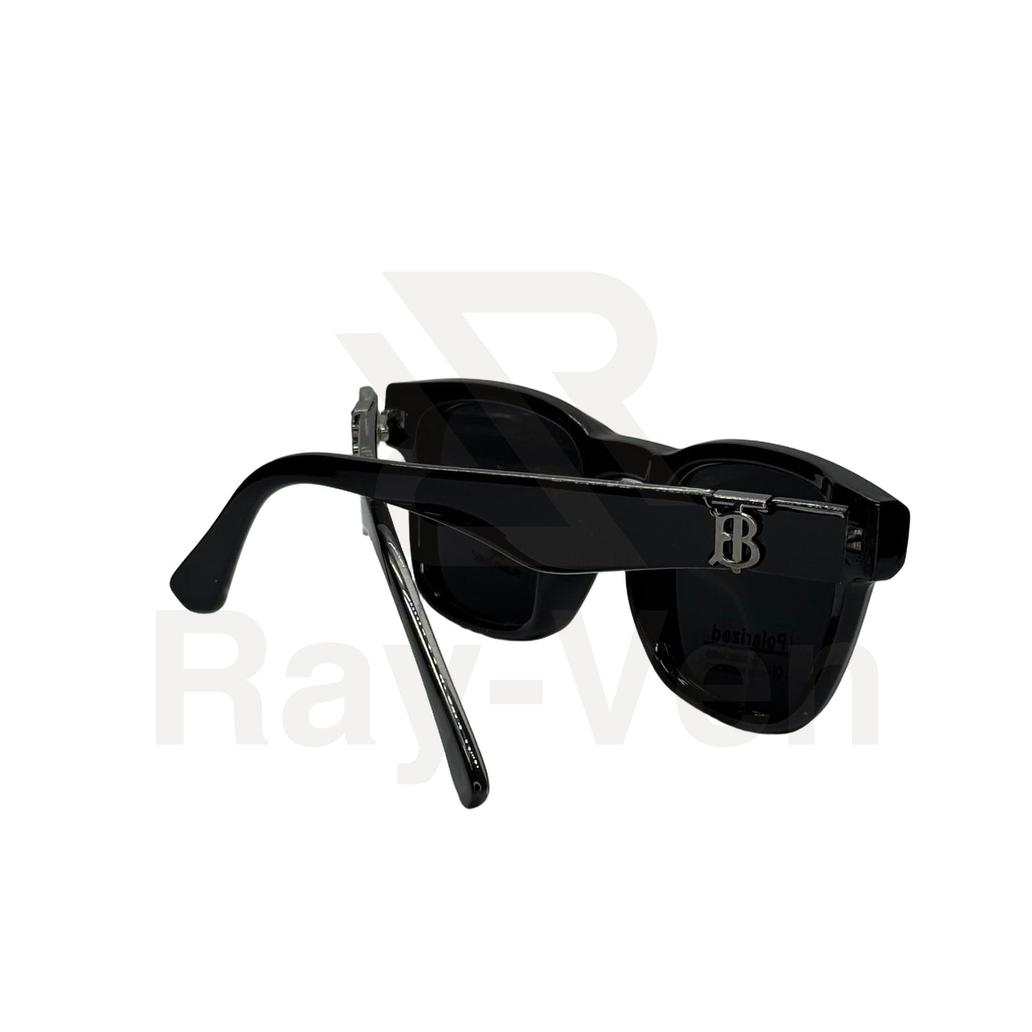 Polarized Premium Icon | نظارة شمسية مربع فاخرة - عدسات مستقطبة UV400 - إطار أسيتات بمفصلات مميزة