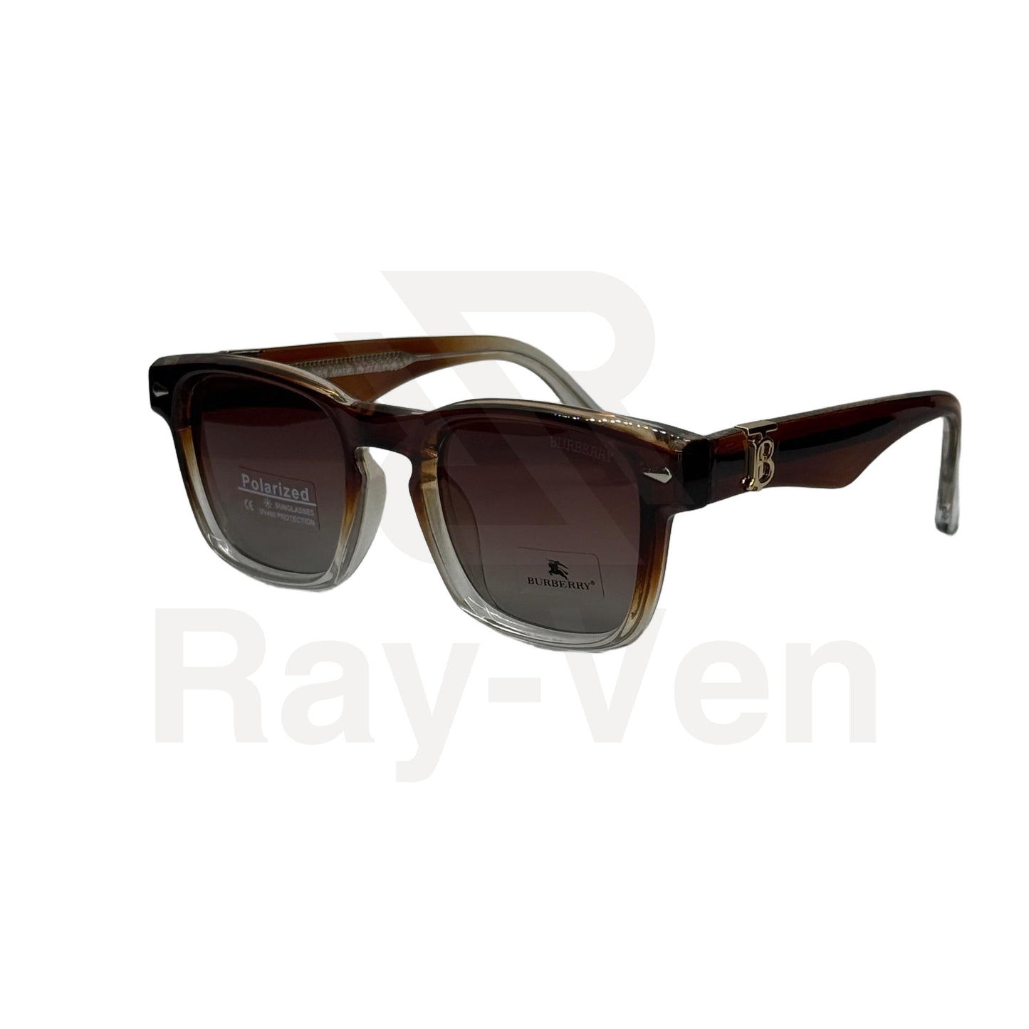 Polarized Premium Icon | نظارة شمسية مربع فاخرة - عدسات مستقطبة UV400 - إطار أسيتات بمفصلات مميزة