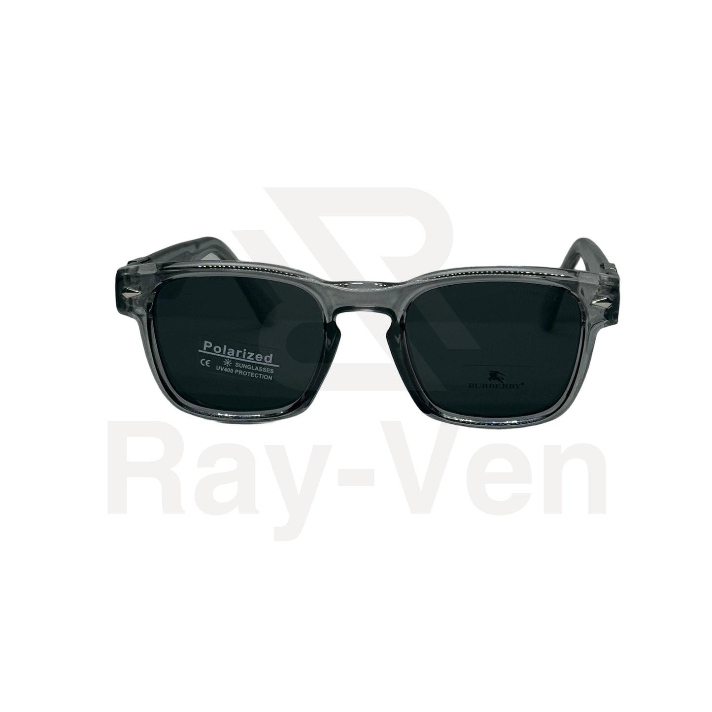 Polarized Premium Icon | نظارة شمسية مربع فاخرة - عدسات مستقطبة UV400 - إطار أسيتات بمفصلات مميزة