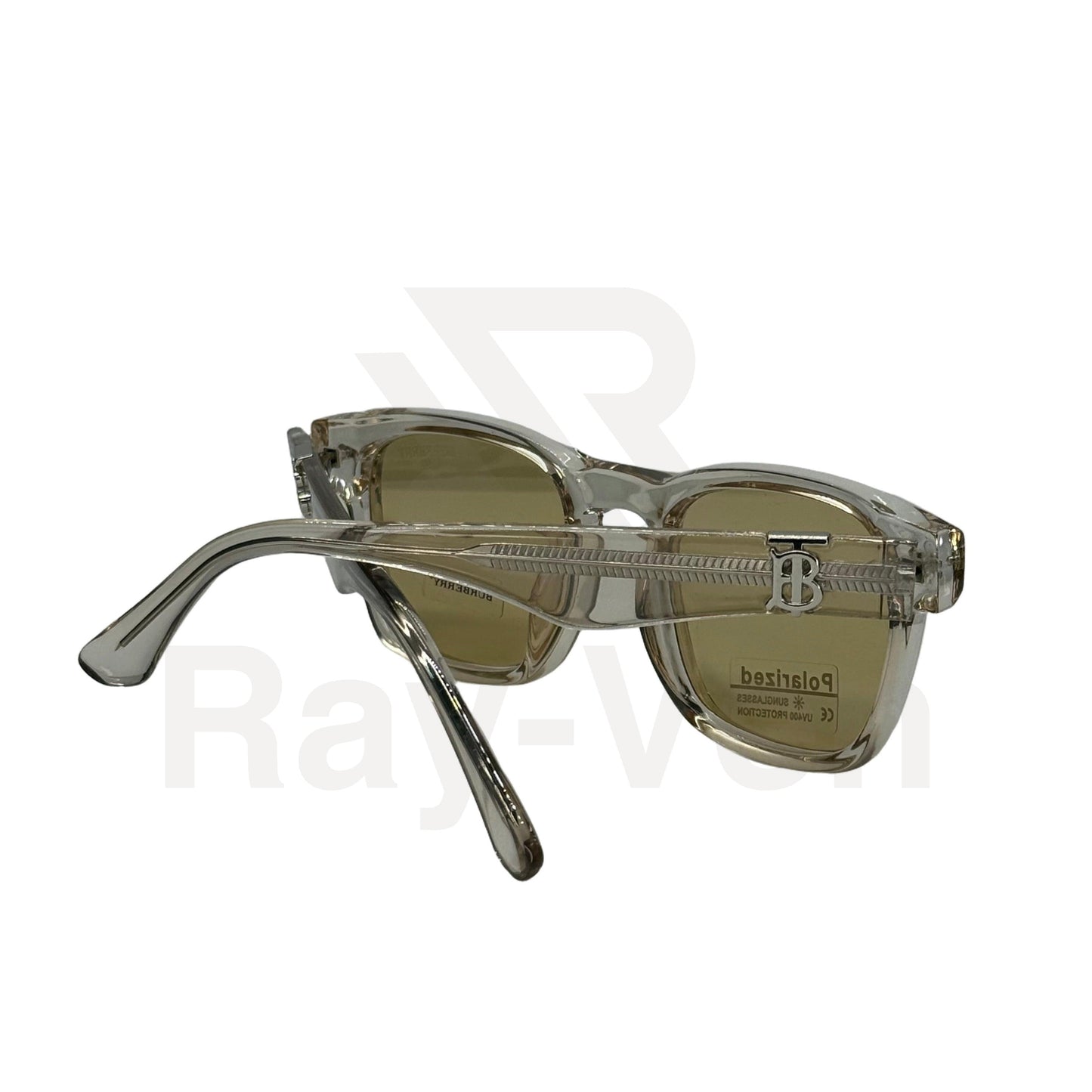 Polarized Premium Icon | نظارة شمسية مربع فاخرة - عدسات مستقطبة UV400 - إطار أسيتات بمفصلات مميزة